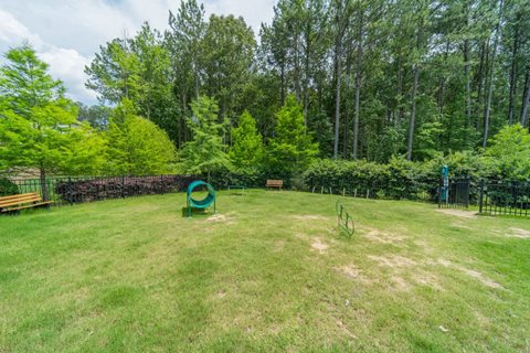Leash Free Bark Park with Agility Equipment at The Oxmoor in Birmingham, AL